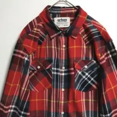 2711　URBAN PIPELINE 長袖ネルシャツ Mサイズ US古着