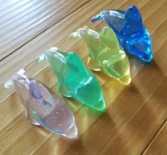 イルカフィギュア 4個セット