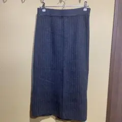 新品未使用タグ付き ダークグレー 膝下タイトスカート