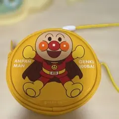 アンパンマン 丸型ポーチ イエロー