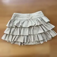 Ralph Lauren ベージュ フリルスカート