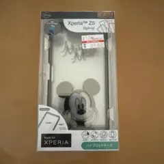 【新品未使用】Xperia Z5用 ハイブリッドケース ディズニー ミッキー