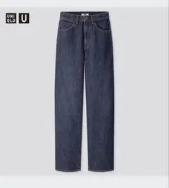 UNIQLO U ワイドフィットカーブジーンズ タグ付き