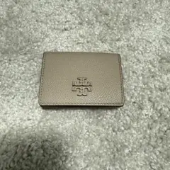 TORY BURCH トリーバーチ 三つ折り財布　コンパクトウォレット　ベージュ