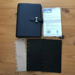 フランクリンプランナー 手帳 カバー ネイビー コンパクトサイズ