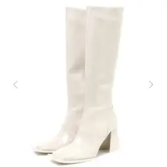 melt the lady エナメルスクエアショートブーツ MELTTHE LADY メルトザレディ enamel square short boots