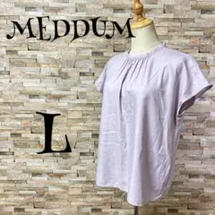 【メデューム /MEDDUM】　シャツ　ブラウス　プルオーバー　ゆったり　L
