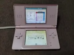 正常動作品 ニンテンドーDS Lite ピンク 本体 １０
