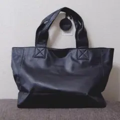 〈新品未使用〉ズッケロ・フィラート 軽量トートバッグ 黒 牛革 ソフトカウレザー