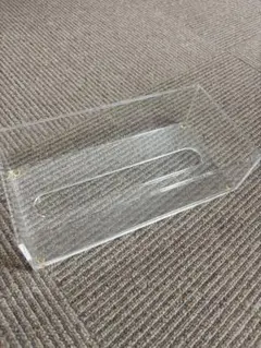 無印良品　アクリル製 透明 ティッシュボックス