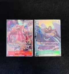 ワンピースカードTHE BEST２ ラッキールウ　ウルージ　パラレル　2点セット