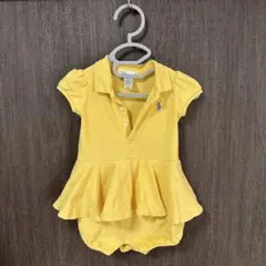 Ralph Lauren イエロー ロンパース 3M