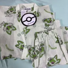 140cm★新品ポケモン　甚平　ポケットモンスター　ニャオハ