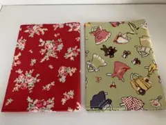【即購入OK】ブックカバー2点セット(メーカー不明)