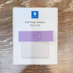 C 新品未使用 未開封 USB Power Adapter (5V/2.1A)