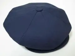 ニューヨークハットUSA製Canvas Newsboyコットン素材 紺 M 新品