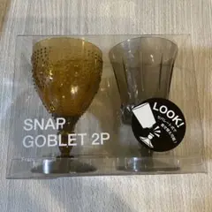 SNAP GOBLET 2P BR×GY