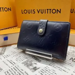 【ルイ ヴィトン】ポルトモネ ビエ ヴィエノワ モノグラム マット がま口財布