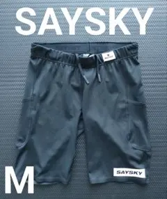 【試着程度/美品】SAYSKY セイスカイ　ショートタイツ　サイズM