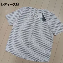 【即購入◎】　AOKI　半袖　シャツ　ブラウス　白　ホワイト　Mサイズ