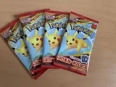 マクドナルド ハッピーセット プロモカードパック ポケモンカード　4パック