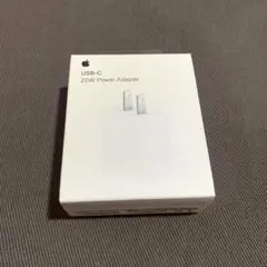 箱付きアイホン純正 20W USB-C電源アダプタ アップル純正充電器 新品