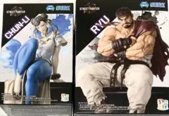 ストリートファイター6 ちょこのせプレミアムフィギュア　春麗 チュンリー　リュウ