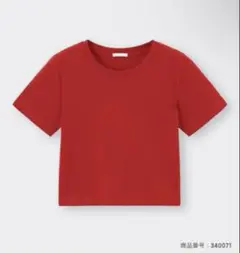 コットンミニT(半袖) Mサイズ レッド