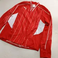 新品O★PUMA ピステ・ウィンドブレーカー M レッド