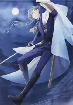 【新品未開封品】にっかり青江 二周年記念祝画B2タペストリー 刀剣乱舞