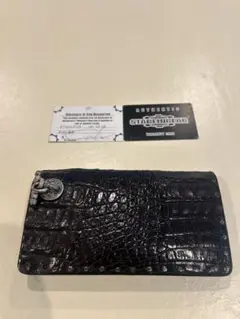 超美品！ 本物 スターリンギア 100th クロコ 長財布 ギャラ付き Tバー付 超美品！ 本物 スターリンギア 100th クロコ 長財布 ギャラ付き