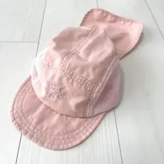 D.fesense キッズ子ども女の子DEAR防虫防水キャップ ピンク日焼け止め