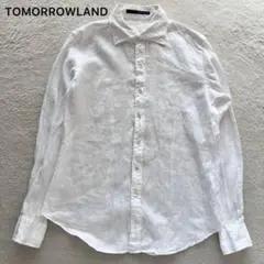 美品✨TOMORROWLAND トゥモローランド リネン　シャツ　長袖
