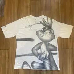 LOT29 90s バックスバニー ルーニーテューンズ ロンT 大判プリント 90's Looney Tunes/ルーニー・テューンズ 大判プリント