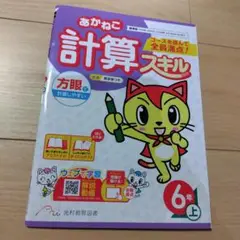 あかねこ 計算スキル 6年上