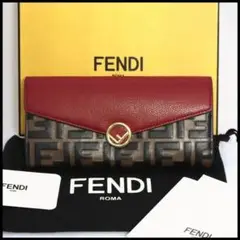 フェンディ 8M0251 エフイズフェンディ コンチネンタルウォレット 長財布