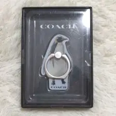 COACH コーチ ペンギン スマホリング ぺんぎん こーち
