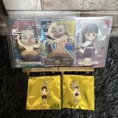 ✨ 鬼滅の刃 ✨ ナムコ 無限城 特典 繋がるアクリルチャー厶 伊之助 カナヲ