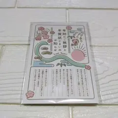 年賀状じまい 2025 新年お知らせ 私製10枚入り 巳年