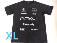 映画　F1　エフワン　海外グッズ　APXGP ロゴプリント Tシャツ 黒