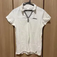 adidas ポロシャツ Lサイズ ホワイト