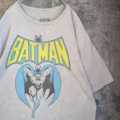 アメリカ古着　バットマン　キャラクターTシャツ　ビッグロゴ　ビンテージ古着