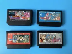 【ファミコン】ドラゴンクエストⅠ.Ⅱ.Ⅲ.Ⅳセット
