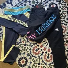 new balance スポーツレギンス 2点セット