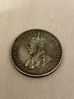オーストラリア ジョージ5世 1934年 古銭