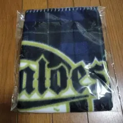 オリックスバファローズ フリースブランケット チェック柄 ロゴ入り