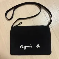 アニエスベー サコッシュ ブラック