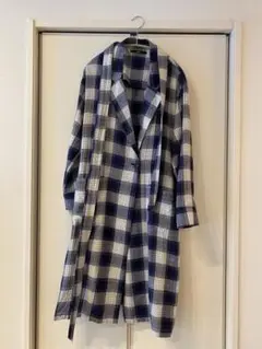 Kastane チェック柄ガウン