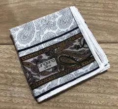Ungaro ペイズリー柄 ハンカチ