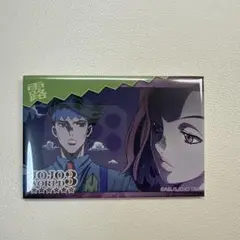 岸辺露伴 缶バッジ スクエア ヘブンズ・ドアールーレット
